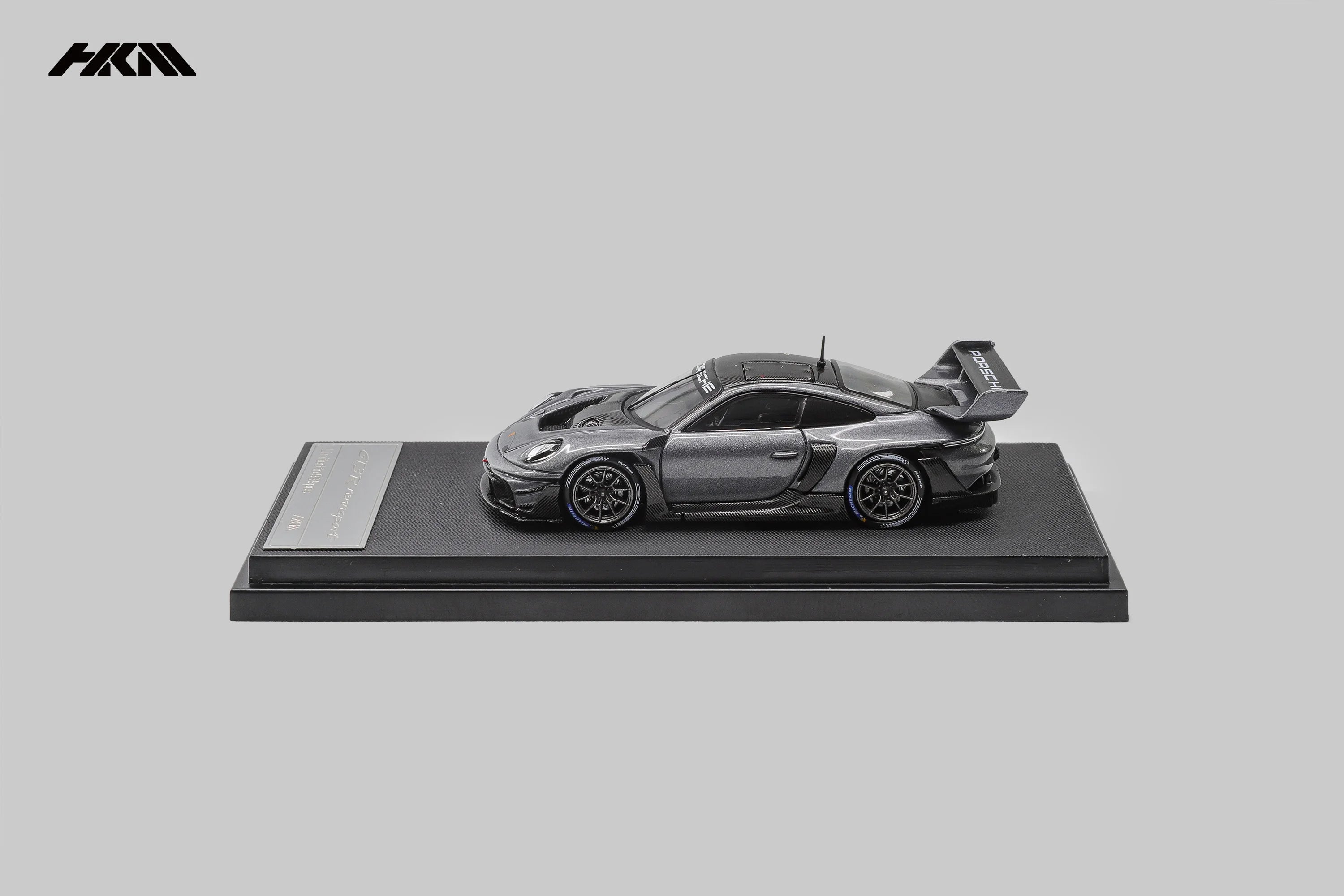 HKM 1:64 PORSCHE 911 (992) GT3 R Rennsport - Grey