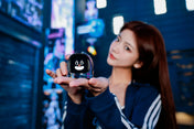 Mangogo smart intelligent expression robot - Pink Color