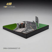CMModel 1/64 New Carousel Scene with Curved Track