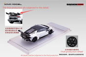 King Model 1:64 Hurricane Huracan DarwinPRO The "Lilith" Lilith WBK Metallic White