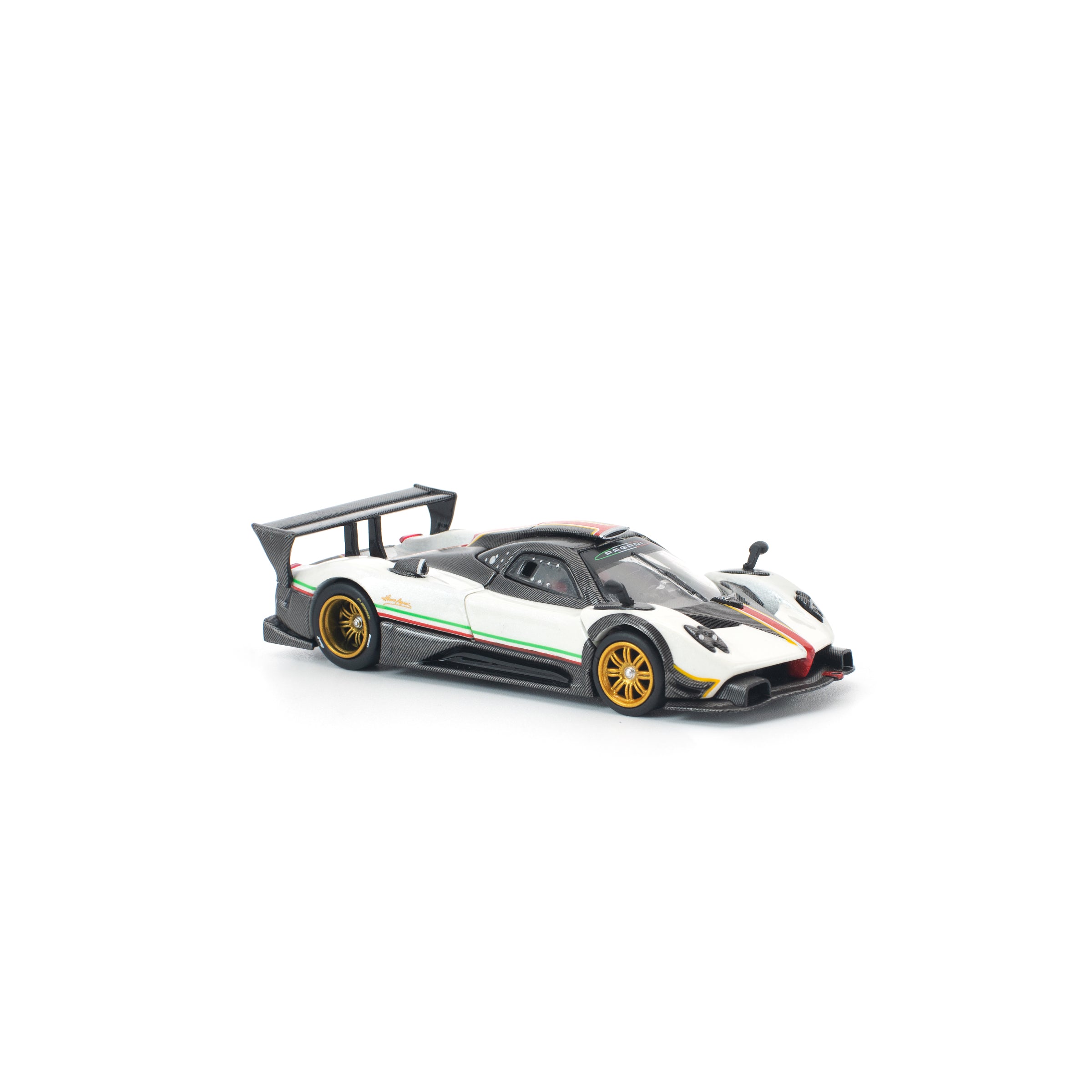 POP RACE 1/64 - PAGANI ZONDA R WHITE