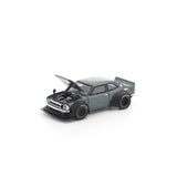 POP RACE 1/64 - TOYOTA COROLLA KE 25 MATTE GREY - PR640305