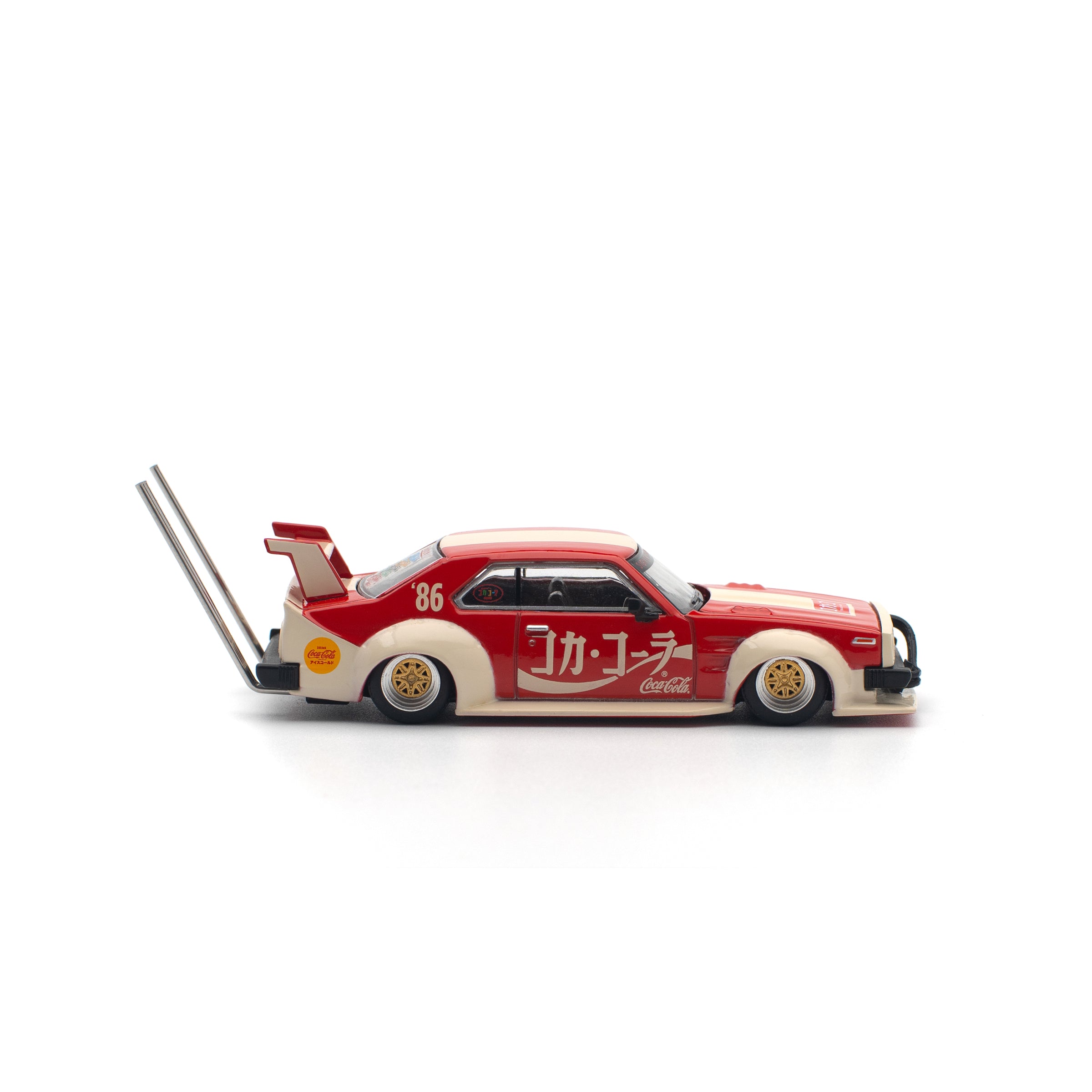 POPRACE 1/64 NISSAN SKYLINE C210 KAIDO RACER BOSOZOKU STYLE COCA COLA