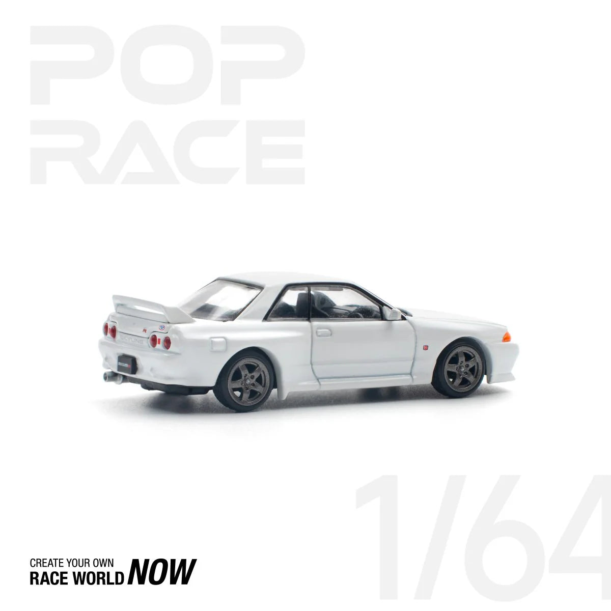 NISSAN SKYLINE GT-R R32 – CRYSTAL WHITE by POP Race