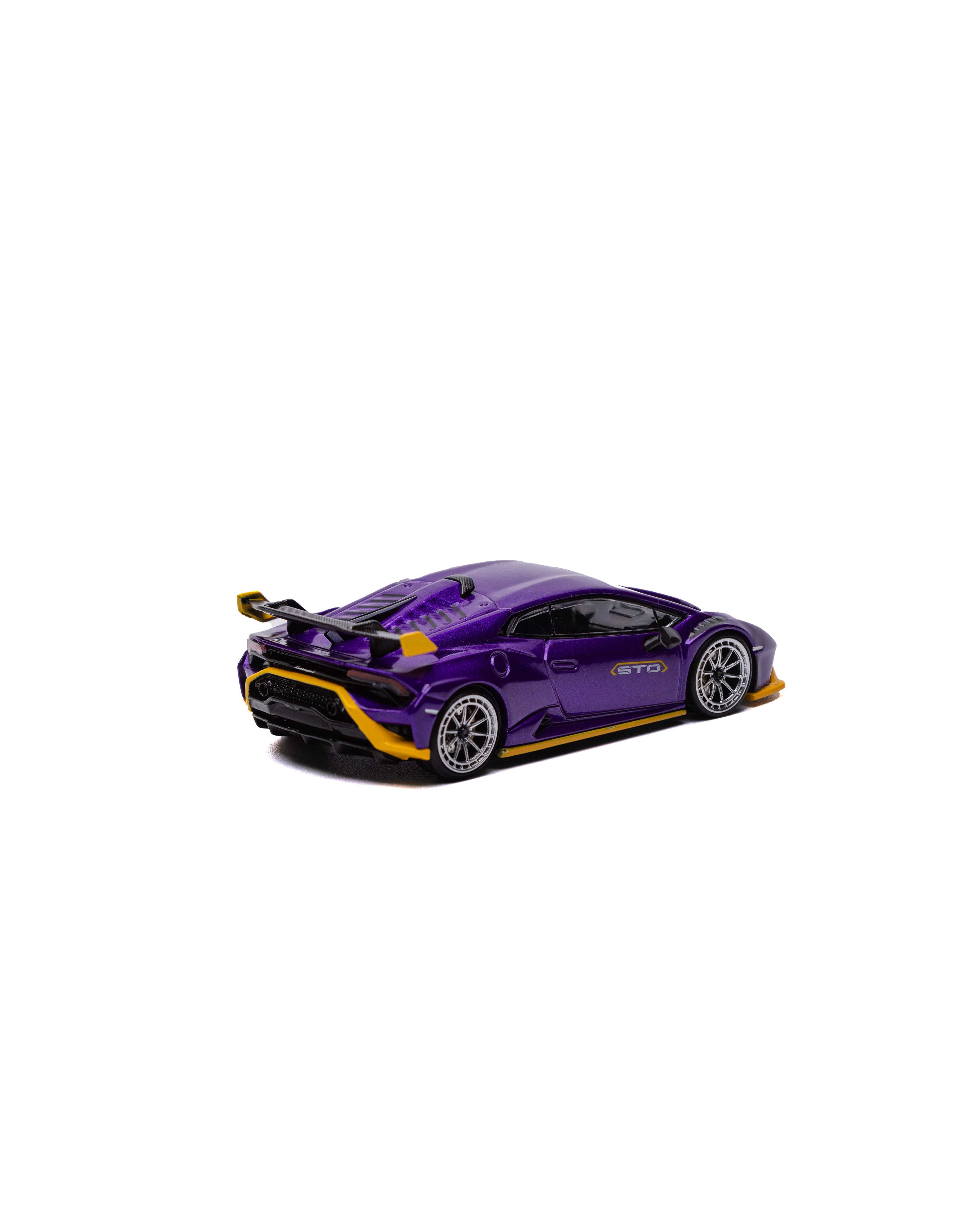 1:64 Lamborghini Huracán STO , Purple D MODEL BEAUTY ON WHEELS
