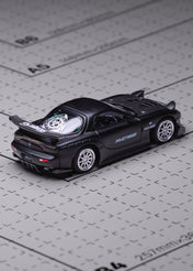 MAZDA RX7 RE-AMEMIYA - GUN METAL - POP RACE