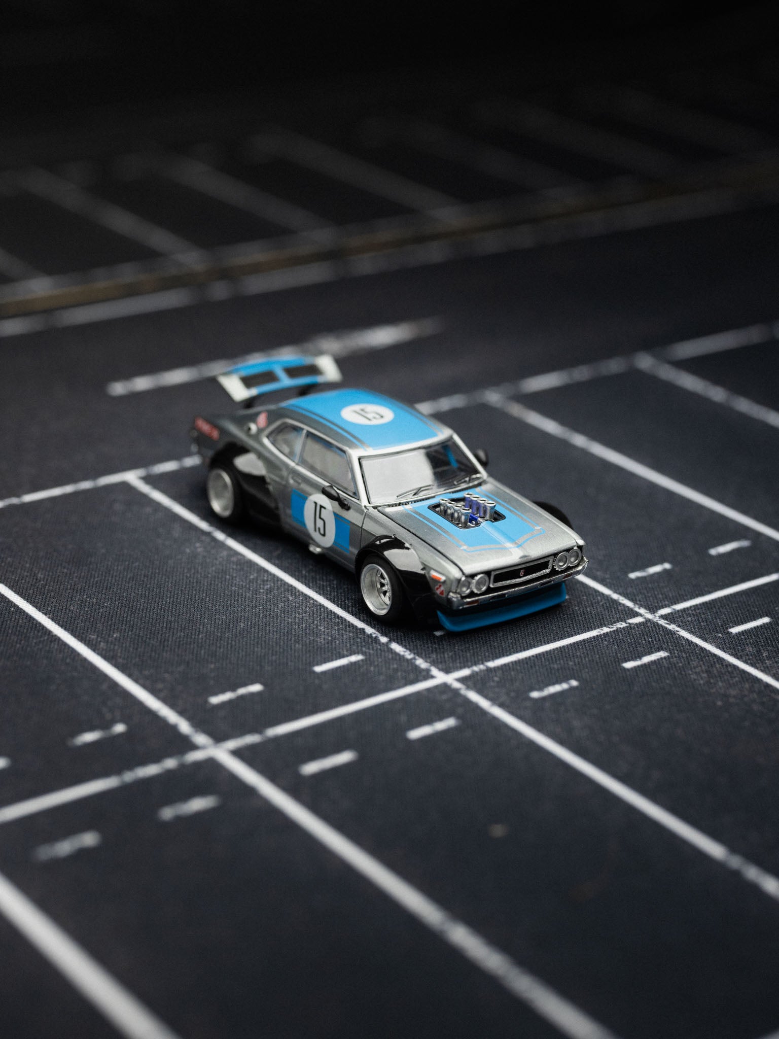 POP RACE 1:64 Foshan APAxpo2025 SKYLINE GT-R V8 DRIFT(HAKOSUKA)&LAUREL C130