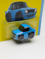 QubeCarz 1/64 - 001 Nissan Skyline Kenmeri Liberty Walk Baby Blue