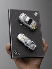 DMY 1/64 Ferrari 250 GTO & 599 GTO Double Set (Sliver / White) (Limited 149pcs)