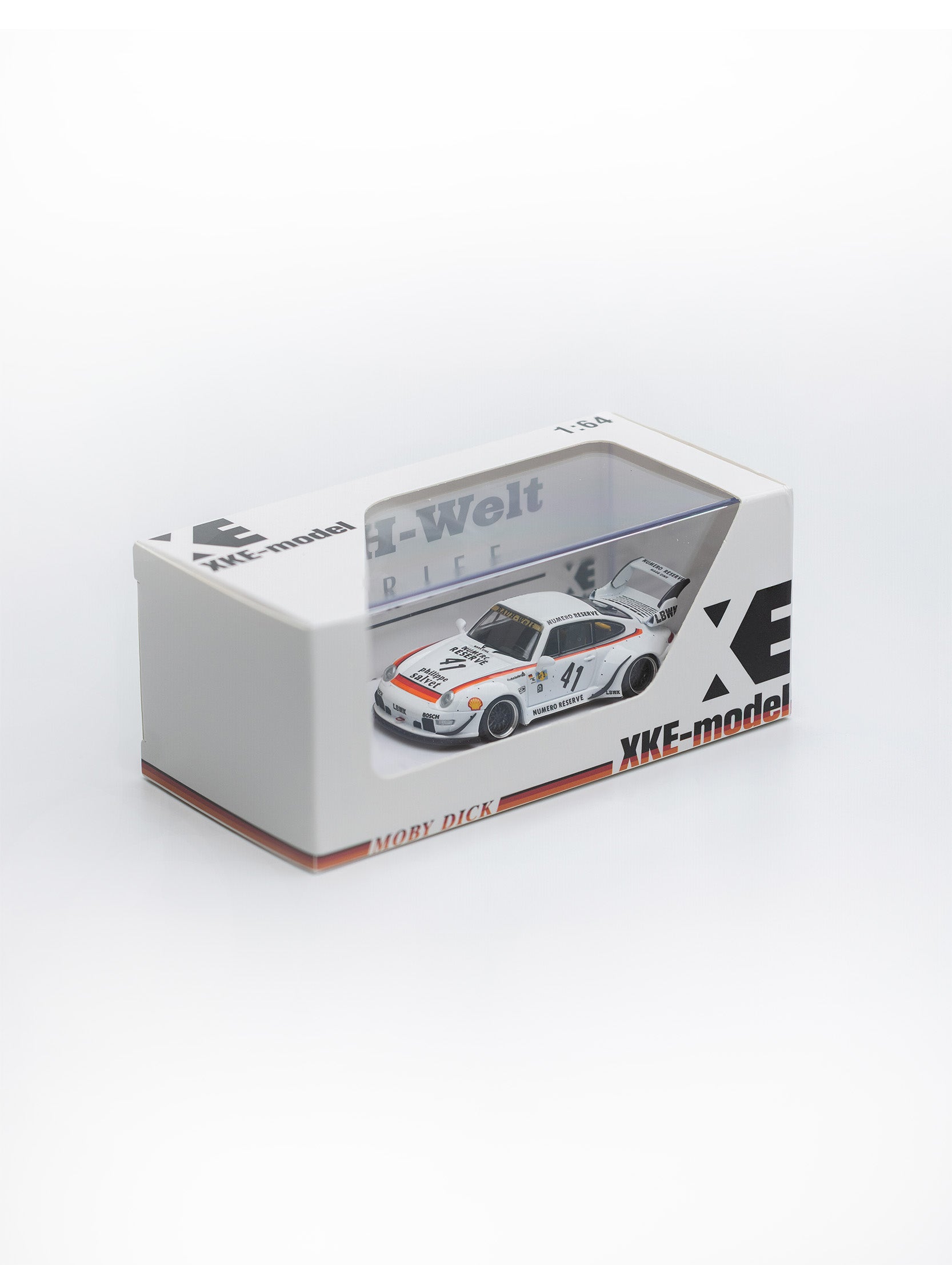 Porsche RWB 993 Moby Dick 1/64 limited 500pcs