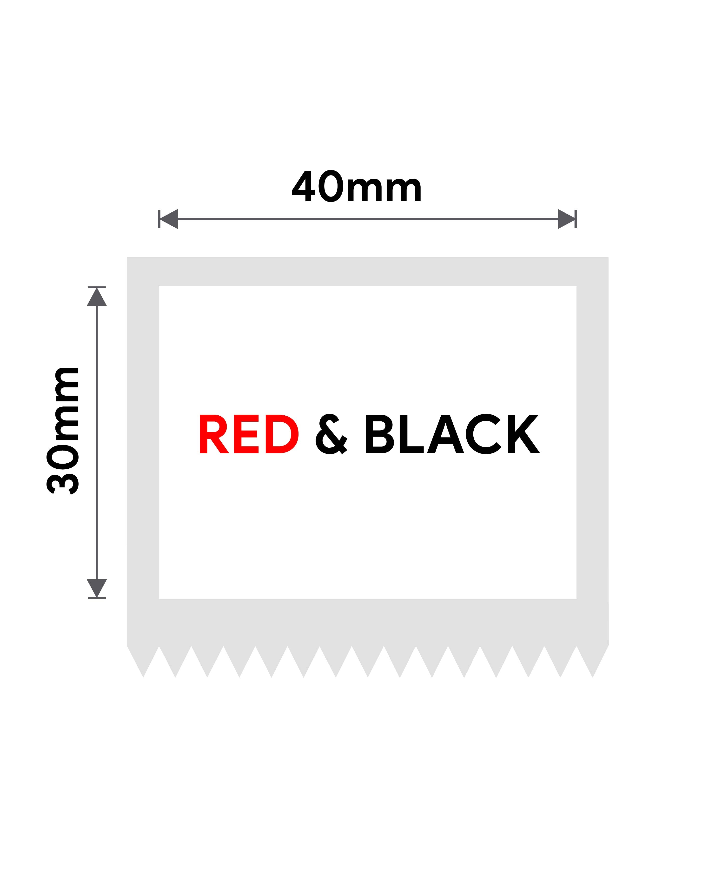 T40*30mm-230 Red & Black Dual-Color only Pro Models