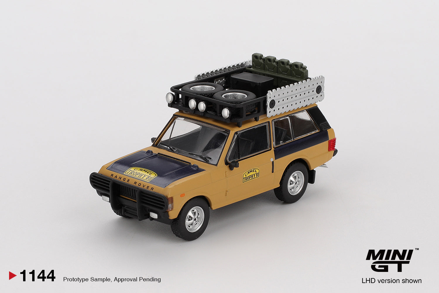 MINIGT - 1/64 Range Rover 1981 Camel Trophy Sumatra C.Swoboda & K.Mentel Winner