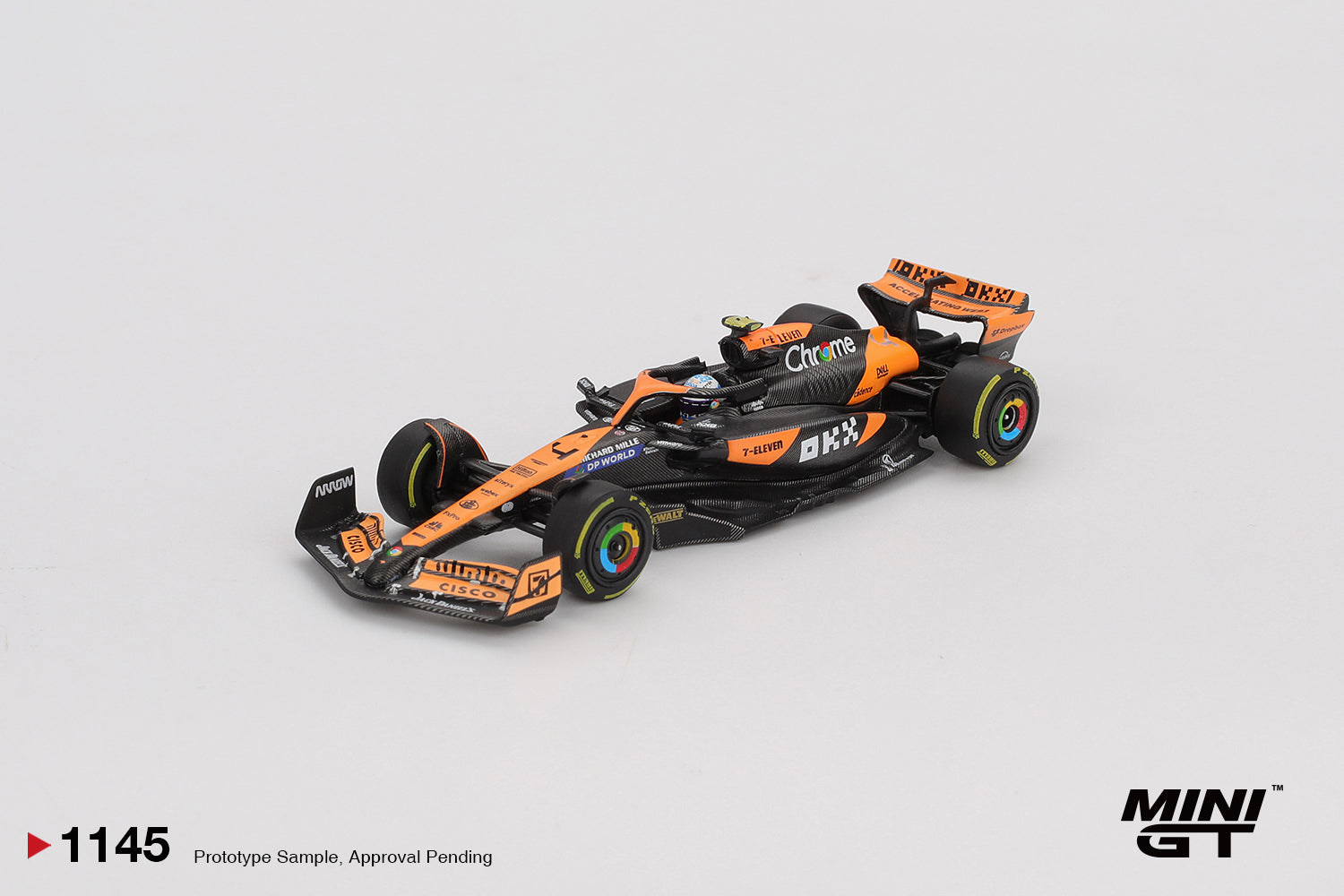 MINIGT - 1/64 McLaren MCL38 #4 Lando Norris 2024 F1 2024 Hungarian GP 2nd Place