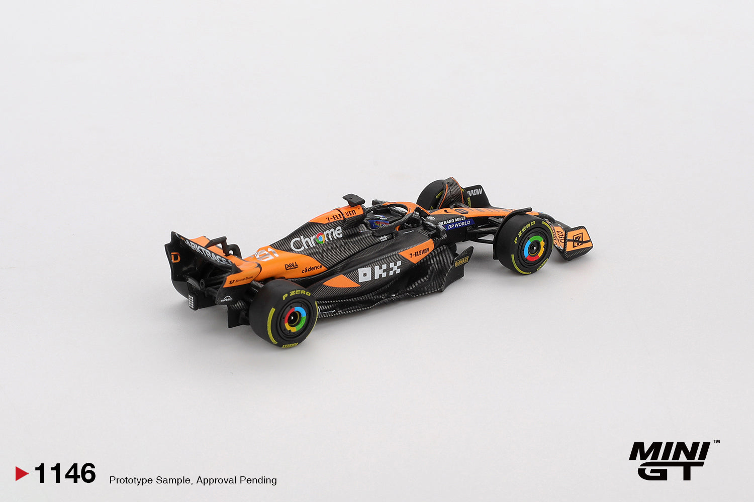 MINIGT - 1/64 McLaren MCL38 #81 Oscar Piastri 2024 F1 2024 Hungarian GP Winner