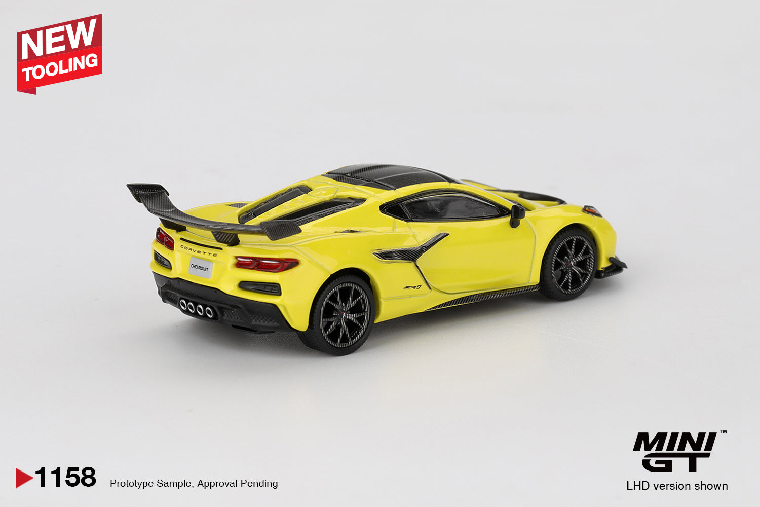 MINIGT - 1/64 Chevrolet Corvette ZR1  Accelerate Yellow