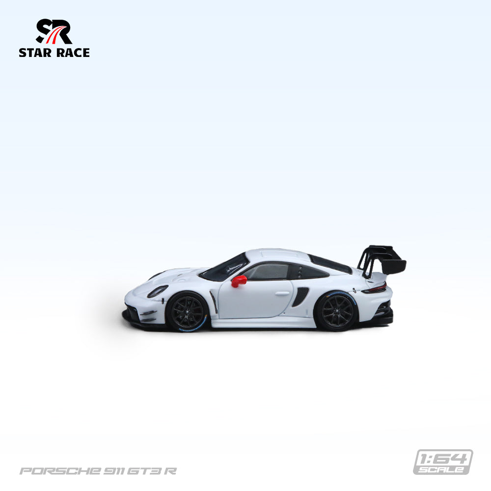 SR 1:64 Porsche 911 GT3 R Black and White Double Streak