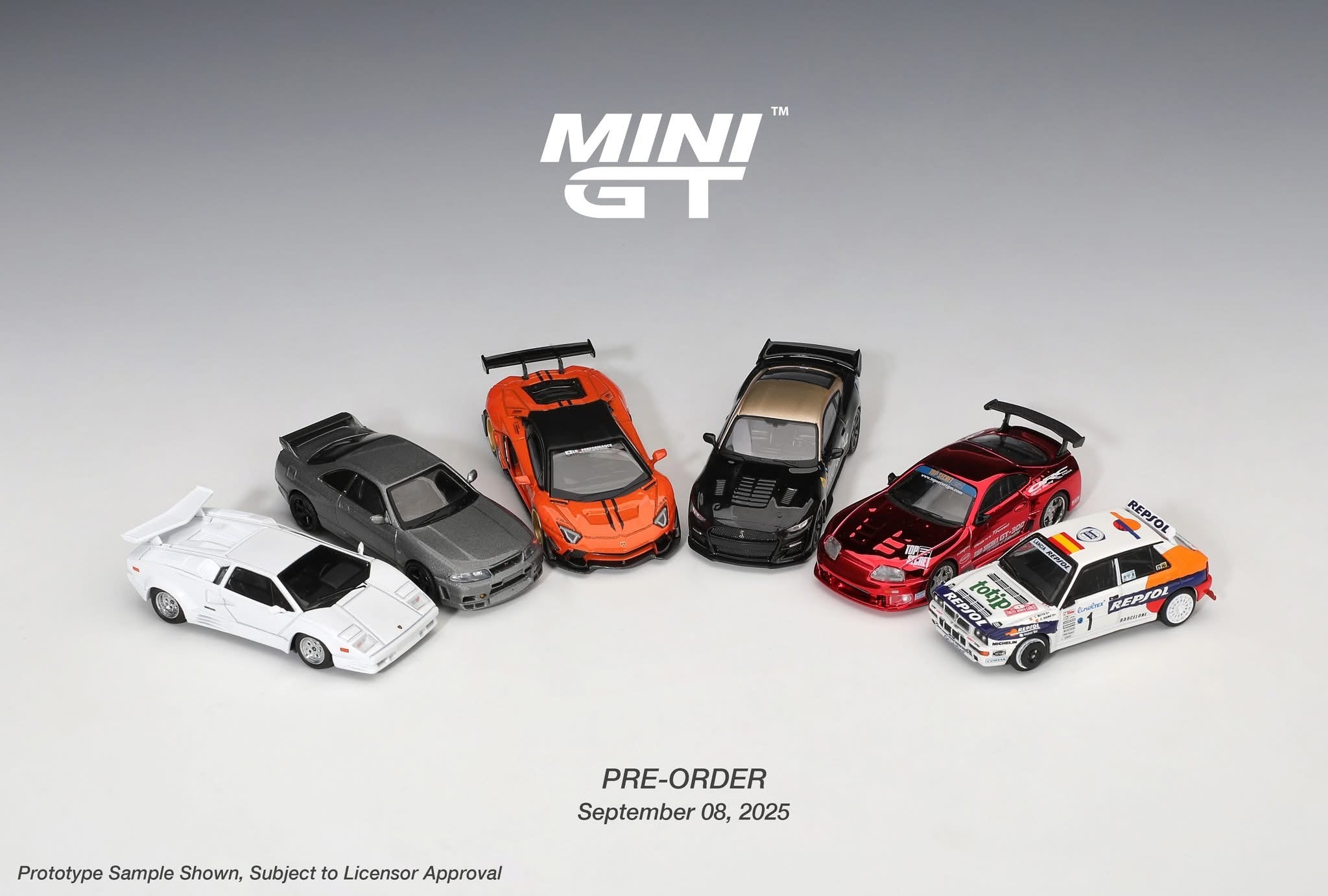 MINIGT - Toyota Supra (A80) Top Secret GT-300 Top Secret Red Chrome