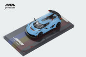 HKM Premium 1:64 Alloy Model! Koenigsegg Jesko Attack High Wing Hypercar