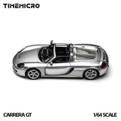 TimeMicro Carrera GT Silver Die-Cast Car Model
