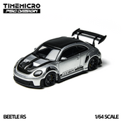 TimeMicro × PSC DESIGN 1:64 Beetle RS First Edition Silver Die-Cast Car Model