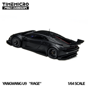 TimeMicro × PSC DESIGN 1:64 Scale U9 “RAGE” Black