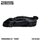 TimeMicro × PSC DESIGN 1:64 Scale U9 “RAGE” Black