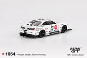 MINI GT 1:64 Nissan LB-Super Silhouette S15 Silvia Athlete White