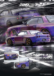 INNO64 - SKYLINE GT-R (R32) Midnight Purple Australia Special Edition