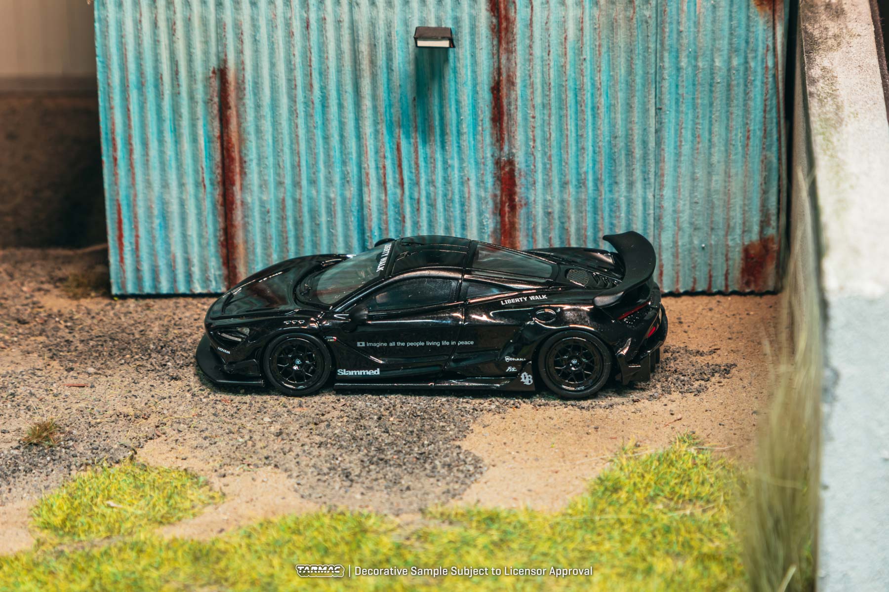 Tarmac Work 1/64 LB-WORKS 720S Black