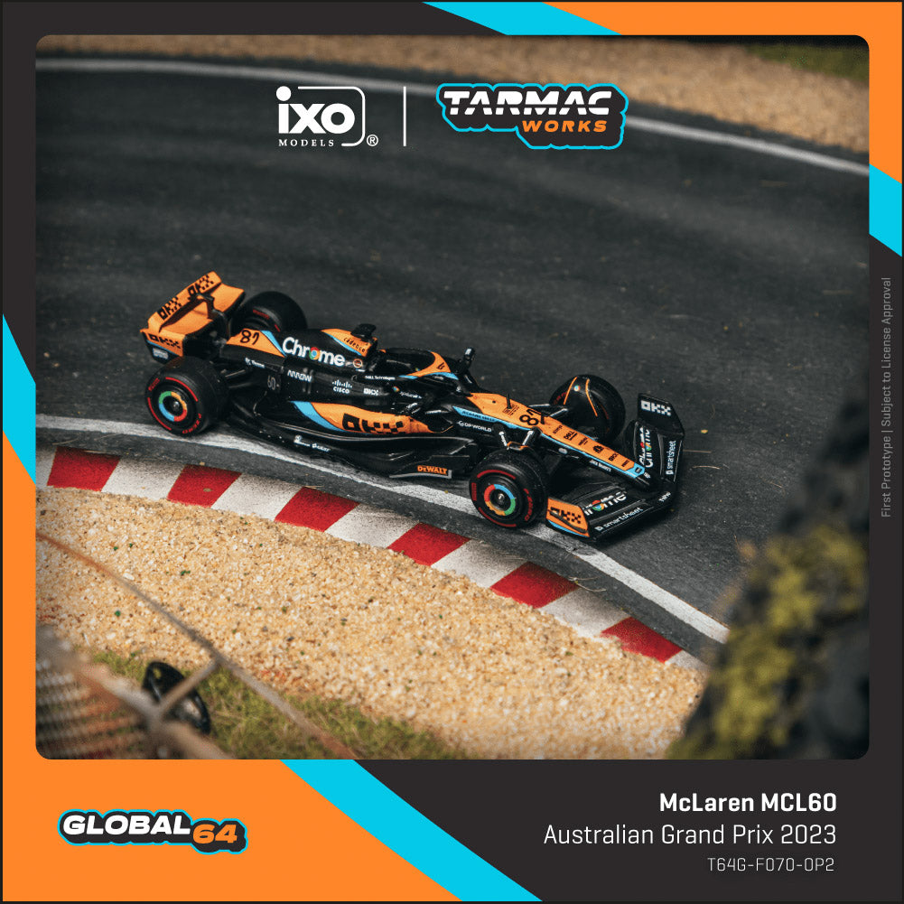 Tarmac Works - McLaren MCL60 Australian Grand Prix 2023  Oscar Piastri