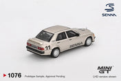 MINIGT 1/64 MERCEDES-BENZ 190 E 2.3-16 #11 AYRTON SENNA 1984 NÜRBURGRING RACE OF CHAMPIONS W/ FIGURE