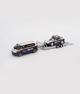 MINIGT - MGTS0019  Porsche 911 Dakar #718 / Volkswagen ID. Buzz Porsche Centrum Gelderland Roughroads Set