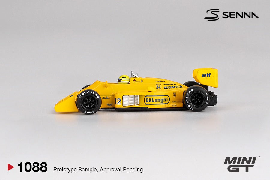 MINIGT - Lotus 99T #12 Ayrton Senna 1987 Monaco Grand Prix Winner MGT01088-L *