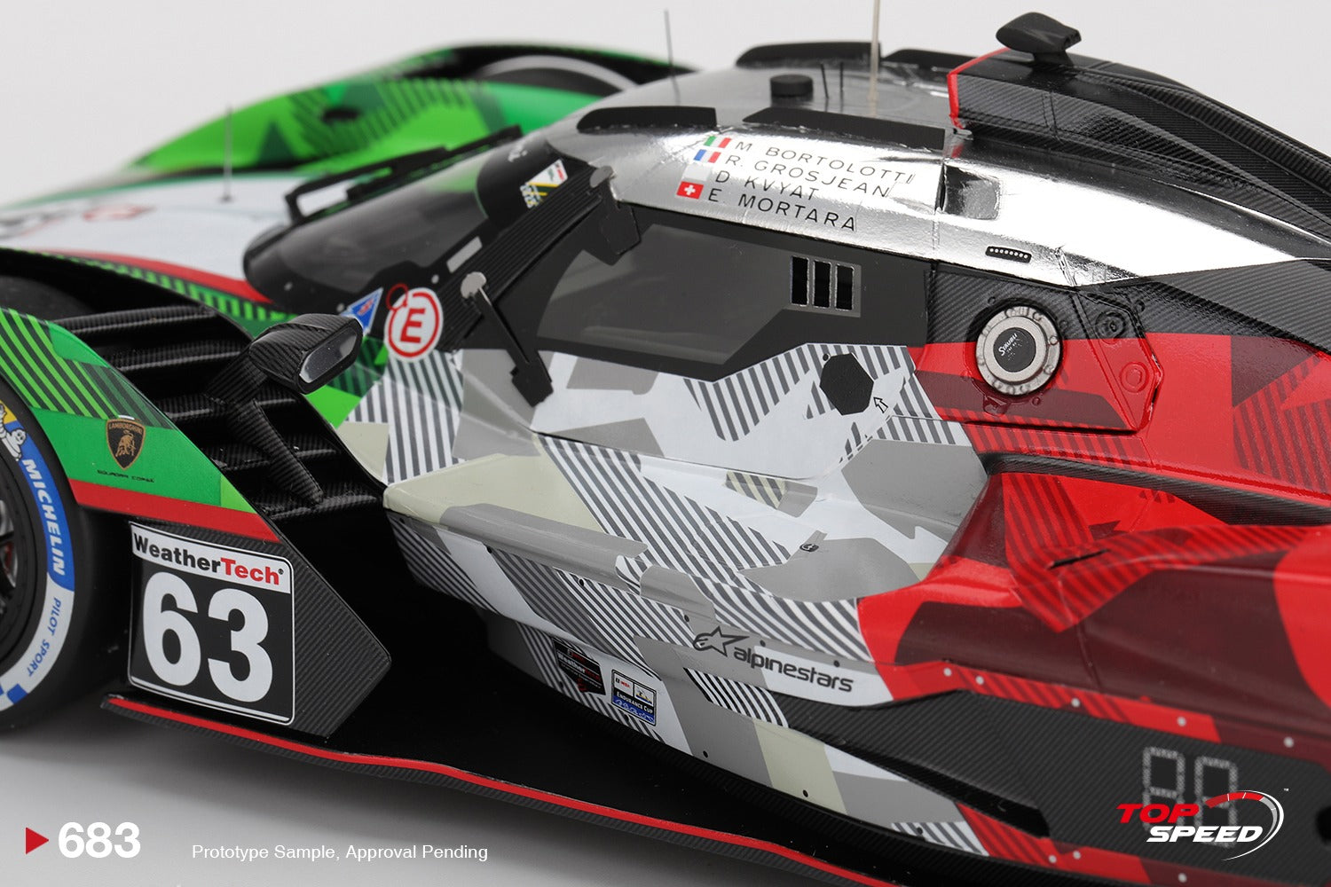 TOP SPEED - Lamborghini SC63 #63 Automobili Lamborghini Squadra Corse 2025 IMSA Daytona 24 Hrs