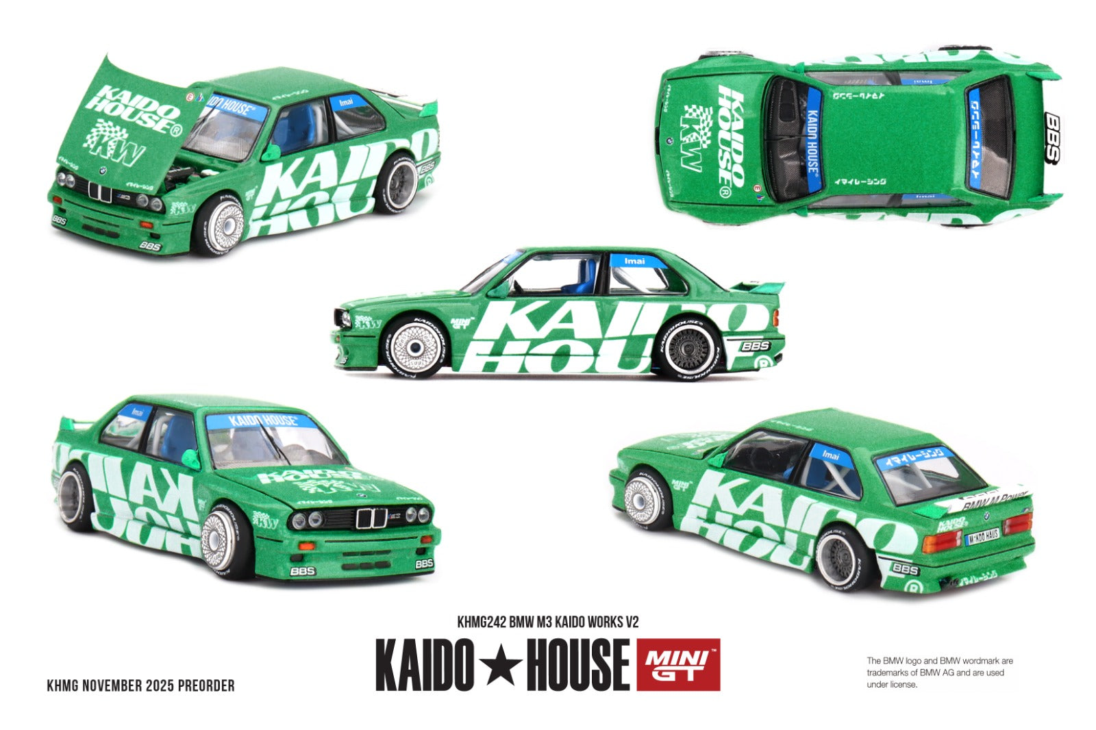 KaidoHouse x Mini GT BMW M3  Kaido Works V2 KHMG242