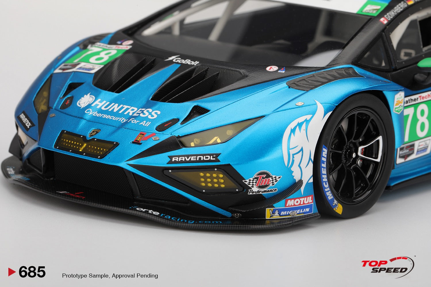 TOP SPEED - Lamborghini Huracán GT3 EVO2 #78 Forte Racing 2025 IMSA Daytona 24 Hrs