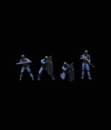 MOREART 1:64 ARMED POLICE DOLL D SET RESIN MODEL