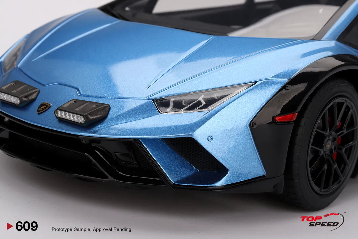 Topspeed 1:18 Lamborghini Huracán Sterrato Blu Aegir TS0609
